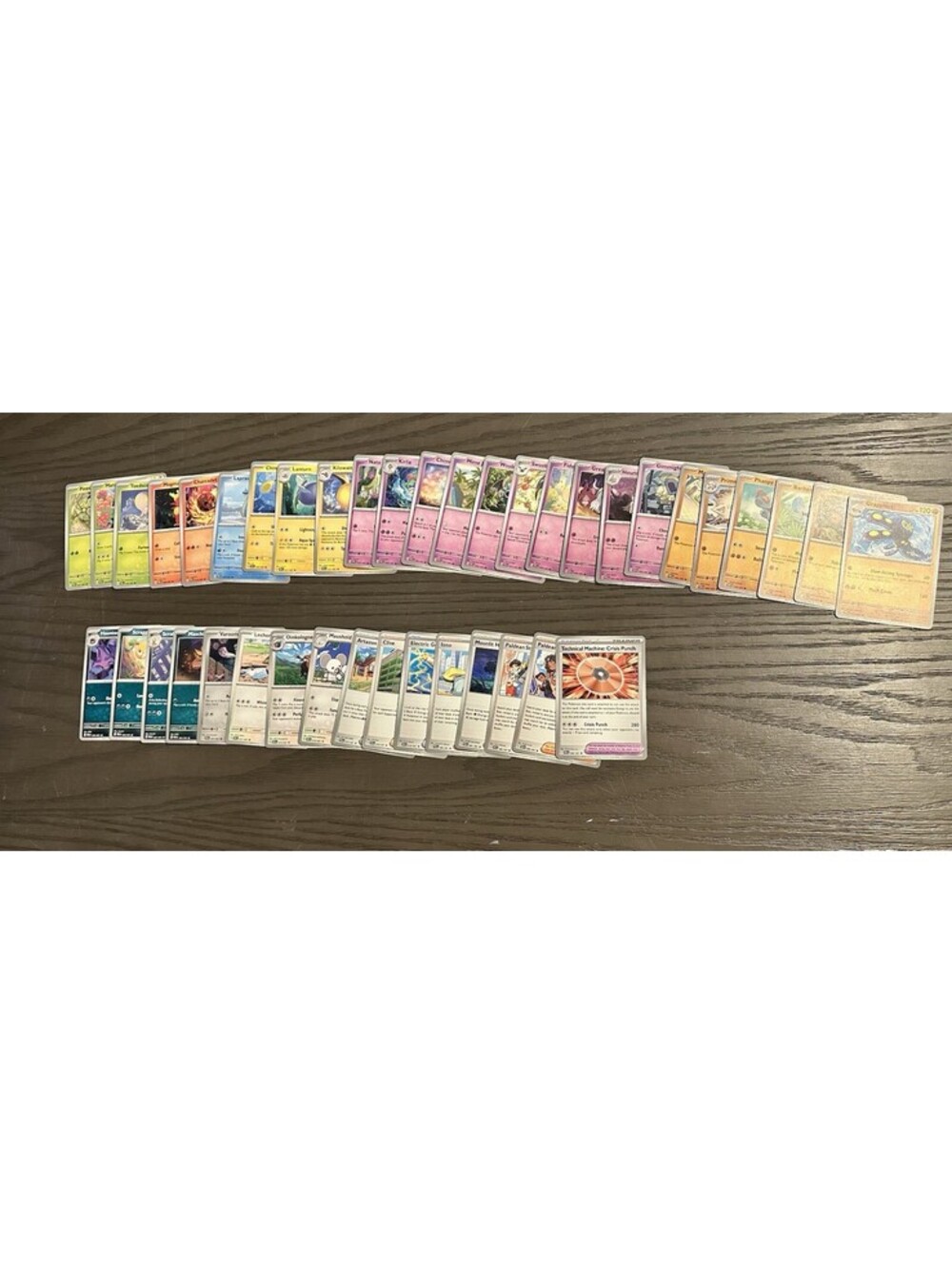 Pokemon Paldean Fates Common Uncommon Card Lot 001-090/091 NM